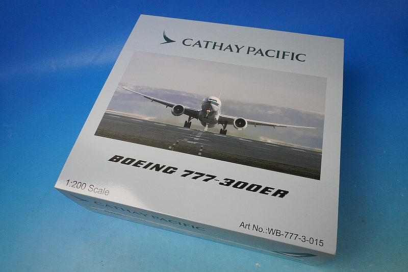 1:200 B777-300ER Cathay Pacific Oneworld B-KQN WB-777-3-015 JFox Models airplane model