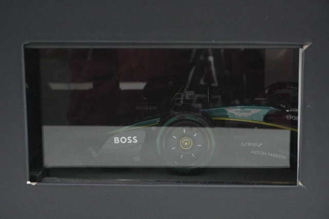 1:18 Spark 18S900 Aston Martin AMR23 Aramco Cognizant F1 Team Monaco GP 2nd 2023 #14 F. Alonso