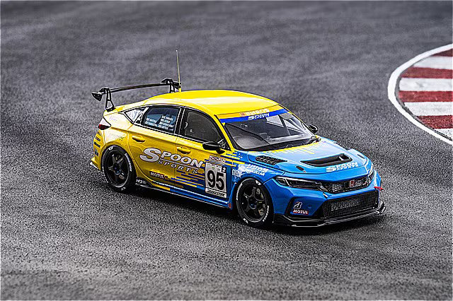 KSR18067Y KYOSHO 1:18 Honda Civic (FL5) Spoon #95 ~ Samurai Series