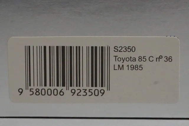 1:43 Spark S2350 Toyota 85C Le Mans 1985 #36 Leyton House