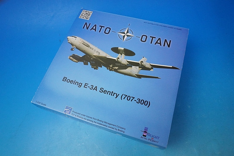 1:200 E-3A Sentry 707-300 NATO LX-N90452 IFE30417 INFLIGHT airplane model