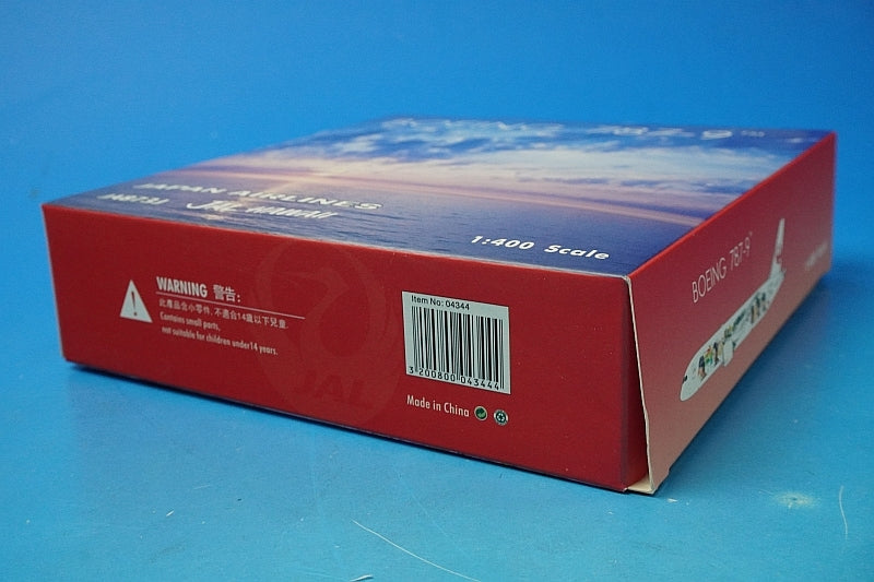 1:400 B787-9 JAL ARASHI HAWAII JET JA873J 04344 Phoenix airplane model