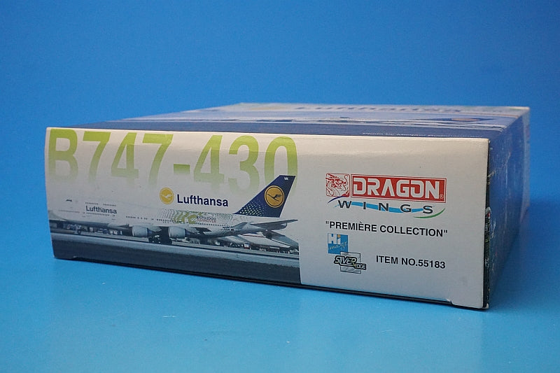 1:400 B747-400 Lufthansa EXPO2000 Hannover D-ABVK 55183 Dragon