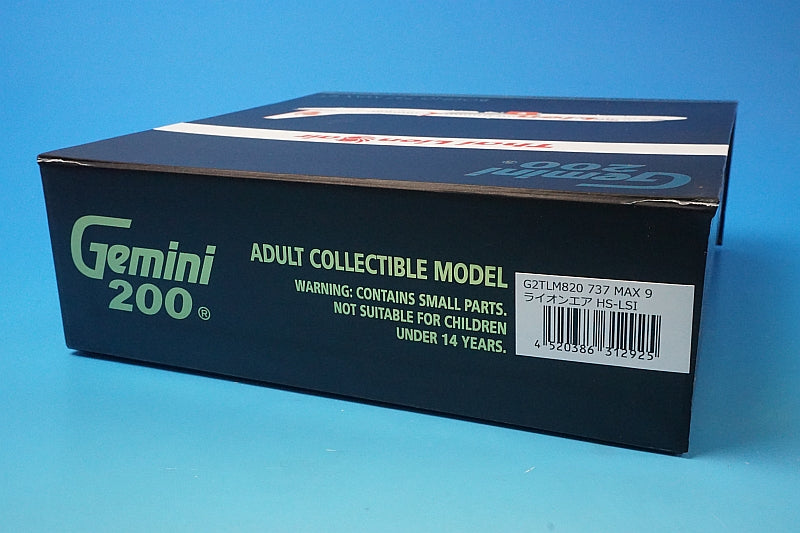 1:200 B737 MAX 9 Thai Lion Air HS-LSI G2TLM820 Gemini