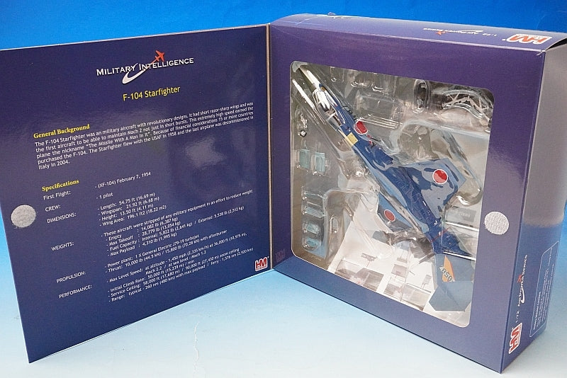 1:72 F-104J Starfighter Japan Air Self-Defense #46-8587 HA1063 Hobby Master
