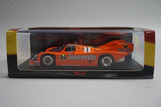 1:43 SPARK SAM117 SB Collection Belov Special Order Porsche 956-1 Platz Nurburgring 1984 #1 Jagermeister