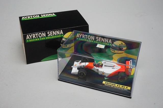 1:43 MINICHAMPS McLaren MP4/8 Ford V8 1993 A. Senna #8 ASC No.8 10043 model car