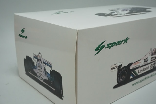 1:18 Spark 18S117 Williams FW 07B World Champion 1980 #27 A.Jones