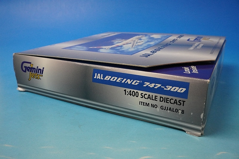 1:400 B747-300 JAL Super Resort Express Okinawa Risoccia Pink JA8187 GJJAL008 Gemini