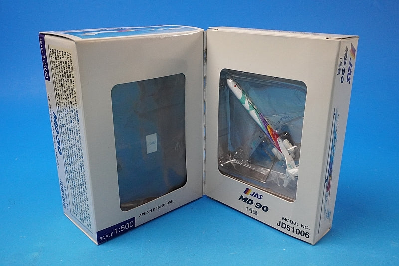 1:500 MD-90 JAS Akira Kurosawa Unit 1 JA8064 JD51006 JALUX airplane model
