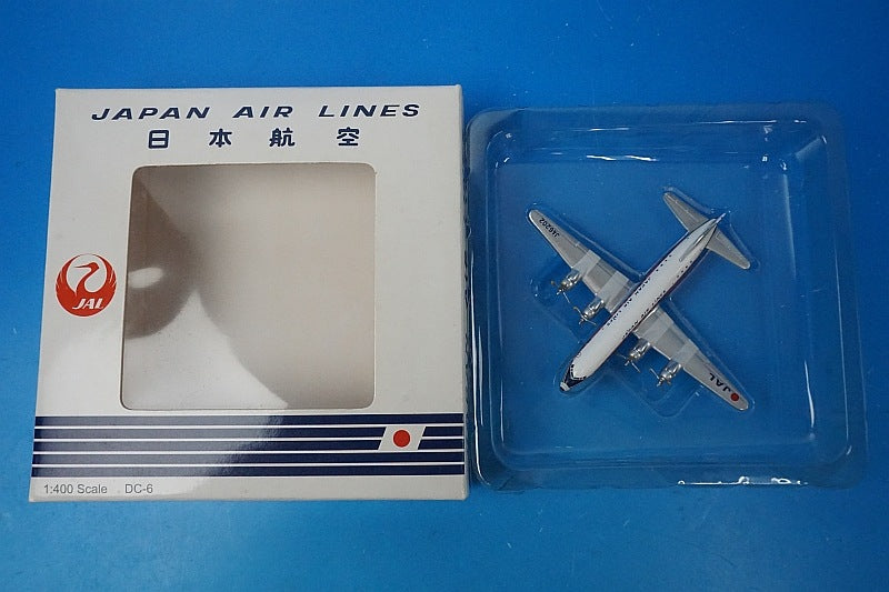 1:400 DC-6 JAL Old Tsurumaru Paint City of Kyoto JA6202 Aero Classics airplane model