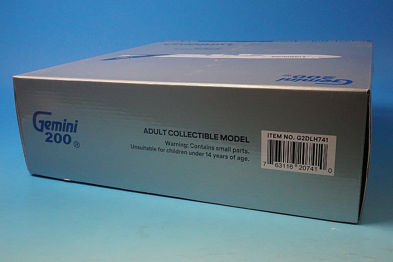 1:200 B747-8 Lufthansa new paint D-ABYC G2DLH741 Gemini airplane model