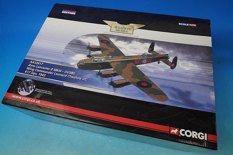 1:72 Avro Lancaster B MkIII RAF Leonard Cheshire 1943 AA32617 Corgi