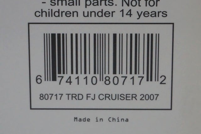 1:18 AUTOart 80717 Toyota TRD FJ Cruiser 2007 model car