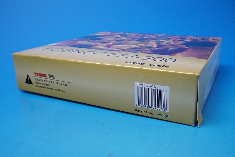 1:400 B777-200 JAL Disney 30th Happiness Express JA772J 04023 Phoenix airplane model