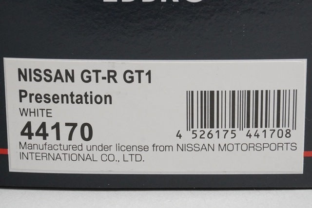 1:43 EBBRO 44170 Nissan GT-R GT1 Presentation model car