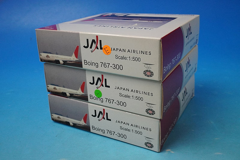 1:500 B767-300 Welcome to Japan! Japan Set of 3 JA8253 JA8397 NET Models airplane model