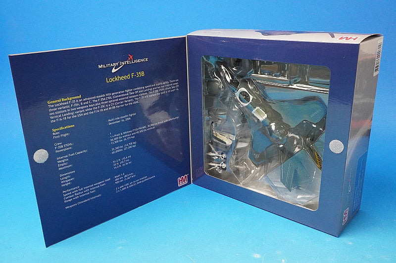 1:72 F-35B Lightning II US Marine Corps Beast Mode VMFA-542 Tigers Black Death HA4622b Hobby Master airplane model