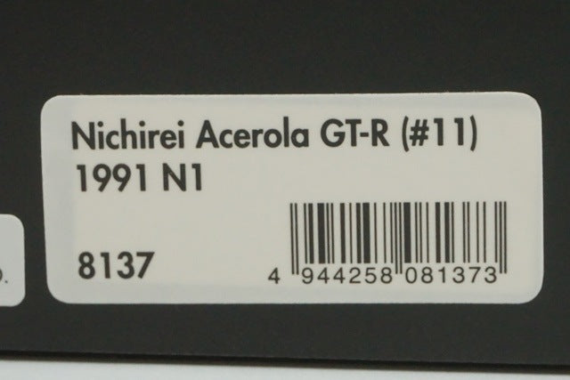 1:43 HPI 8137 Nissan Nichirei Acerola GT-R N1 1991 #11