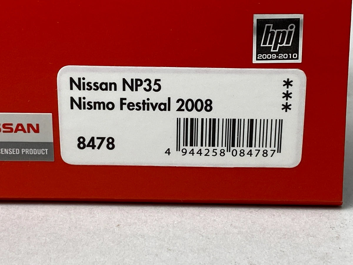 1:43 HPI 8478 Mirage Nissan NP35 Nismo Festival 2008 #23