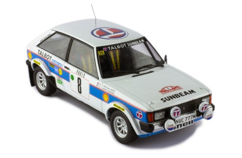 18RMC095B ixo 1:18 TALBOT SUNBEAM Lotus 1981 Monte Carlo Rally #8 H.Toivonen / F.Gallagher