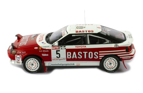 18RMC119 ixo 1:18 Toyota Celica GT-FOUR ST165 1990 Haspengou Rally #5 R.Verreydt / G.Biar