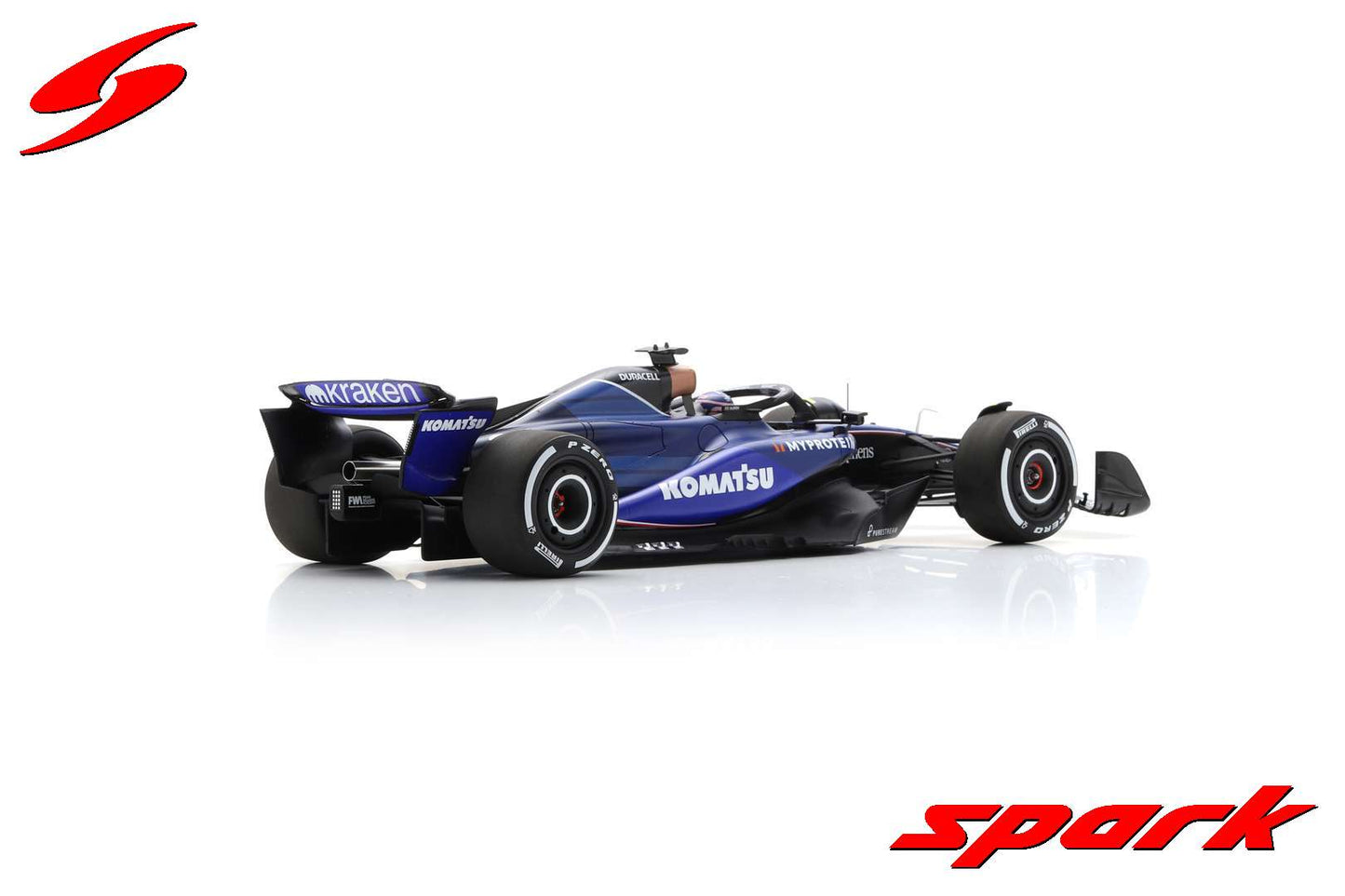 18S989 Spark 1:18 Williams Racing FW46 #23 TBC Bahrain GP 2024 A. Albon model car