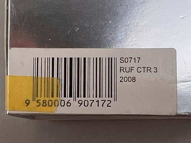 1:43 Spark S0717 RUF CTR3 2008 Matte Black