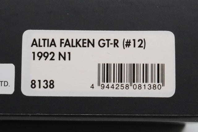 1:43 HPI 8138 Altia Falken GT-R N1 1992 #12 model car