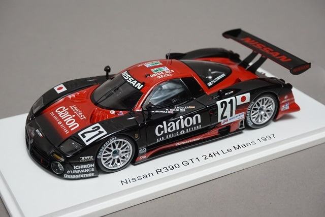 Nissan R390 GT1 Spark 1:43 1997 Martin Brundle / Jörg Müller / Wayne Taylor Nissan Nissan R390 GT1 Spark 1:43 1997 Martin Brundle / Jörg Müller / Wayne Taylor Nissan