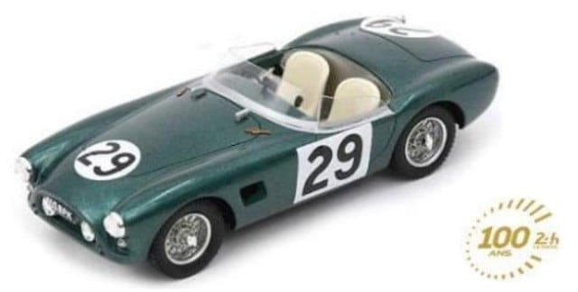 S9493 Spark 1:43 AC Ace Bristol #29 7th Le Mans 24H Le Mans 1959 T. Whiteaway - J. Turner model car