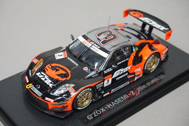 1:43 EBBRO Tomica Nissan G-Zox Hasemi Z Super GT 2005 #3 – Boost