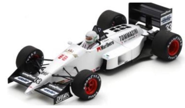 S7208 Spark 1:43 Eurobrun ER188 France GP 1988 S. Modena #33 model car
