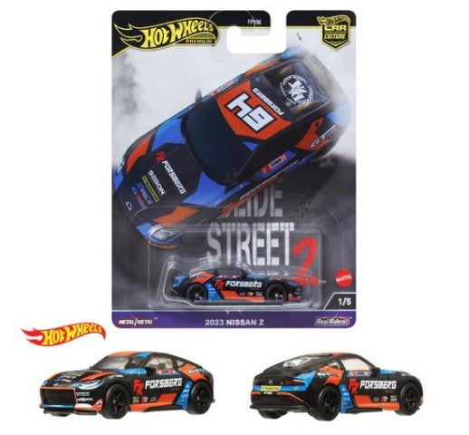 HKC86-9866 Hot Wheels Car Culture Slide Street 2023 Nissan Z (1 carton: 10 pieces)