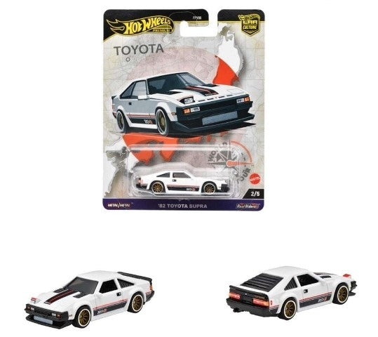 HRV97-9866 Hot Wheels Car Culture World Tour '82 Toyota Supra 10pcs model car