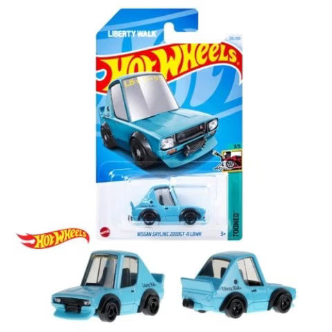 HXR17-9866 Hot Wheels Nissan Basic Car Nissan Skyline 2000GT-R LBWK (1 carton: 12 pieces)