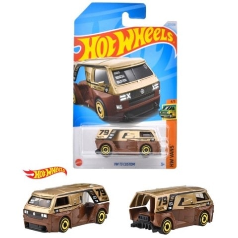 HXR21-9866 Hot Wheels Basic Car Volkswagen T3 Custom (1 carton: 12 pieces)