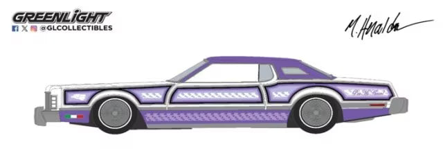 GL-2020003 GreenLight 1:64 1973 Ford Thunderbird Lowrider - Michael Heralda Special Edition