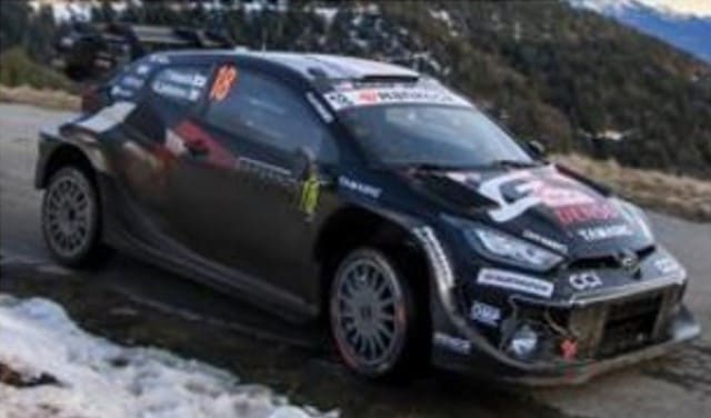 S6892 Spark 1:43 Toyota GR Yaris Rally1 No.18 TOYOTA GAZOO Racing WRT Rally Monte Carlo 2025T. Katsuta - A.Johnston