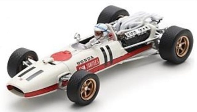 S6222 Spark 1:43 Honda RA273 South African GP 3rd 1967 #11 J. Surtees