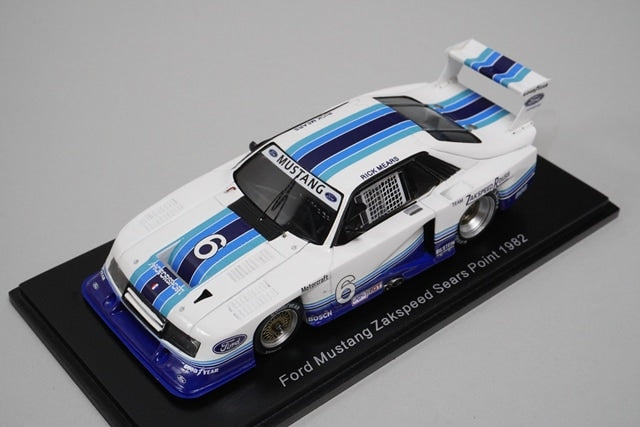 Spark S2630 1/43 Mustang Zakspeed No.6 Sears Point 1982 Rick Spark S2630 1/43 Mustang Zakspeed No.6 Sears Point 1982 Rick
