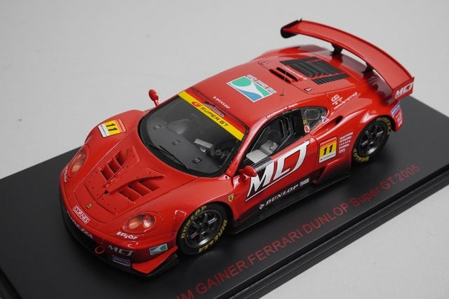 1:43 EBBRO 43744 Redline Ferrari Jim Gainer Dunlop Super GT 2005