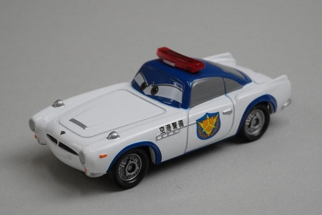 ウッチー　空港 ucchi カーズ ミニカー Tomica C-28 Cars Finn McMissile Airport Security Type model car