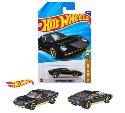 JFN83-9866 Hot Wheels Basic Car '71 Lamborghini Miura SV (1 carton: 12 pieces)