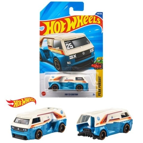 JFN47-9866 Hot Wheels Basic Car Volkswagen T3 Custom (1 carton: 12 pieces)