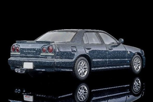 LV-N170c Tomica Limited Vintage NEO 1:64 Nissan Skyline 4-Door Sports Sedan 25GT-X (Navy) 335290