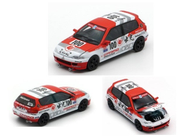 64B0479 BM CREATIONS 1:64 Honda EG6 Idemitsu 1993 JTCC #100