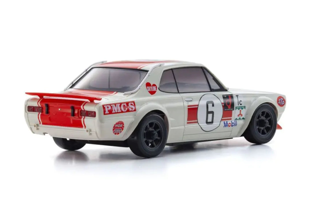 32643R Mini-Z KYOSHO AWD Nissan Skyline 2000GT-R (KPGC10) Racing 1972 6 Red