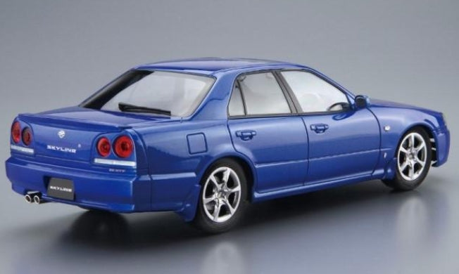 No.88 Aoshima TheModel Car 1:24 Nissan ER34 Skyline 25GT TURBO '01