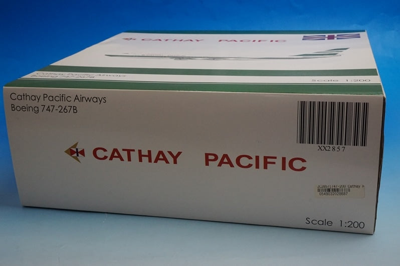 1:200 B747-267B Cathay Pacific VR-HKG XX2857 JC Wings airplane model